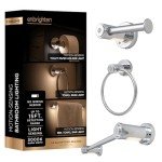 Enbrighten Chrome Bath Hardware Set - 3 Pieces