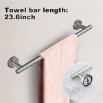 15-Piece Brushed Nickel Bathroom Hardware Set