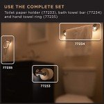 Enbrighten Chrome Bath Hardware Set - 3 Pieces