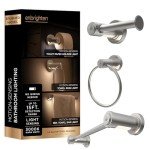 Enbrighten Brushed Nickel Bath Hardware Bundle