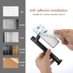 Matte Black Bathroom Accessories Set - 6 Pieces