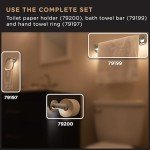 Enbrighten Brushed Nickel Bath Hardware Bundle