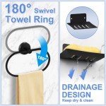 Bathroom Hardware Set: Towel Racks and Accessories