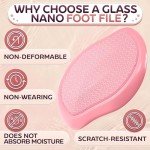 Glass Callus Remover Foot File and Scrubber