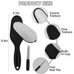 Stainless Steel Dual-Sided Foot File and Rasp