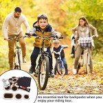 Bike Tire Repair Kit with 24 Vulcanizing Patches