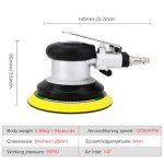 5-Inch Pneumatic Orbital Sander for Woodworking