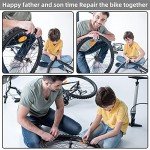Bike Tire Repair Kit with 24 Puncture Patches
