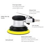 5-Inch Pneumatic Orbital Sander for Woodworking