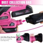 Cordless Detail Sander with Batteries and Charger