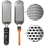 Stainless Steel Foot File Callus Remover - 2 Pack