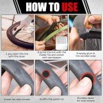 72-Piece Bike Tire Repair Kit with Patches & Tools