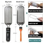 Stainless Steel Foot File Callus Remover - 2 Pack