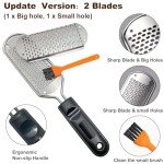 Stainless Steel Foot File Callus Remover - 2 Pack