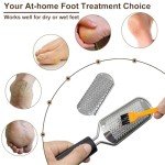 Stainless Steel Foot File Callus Remover - 2 Pack