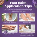 Pumice Valley Lavender Foot Balm Cream (2 Pack)