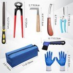 10" 8-Piece Farrier Tool Set for Goats & Sheep