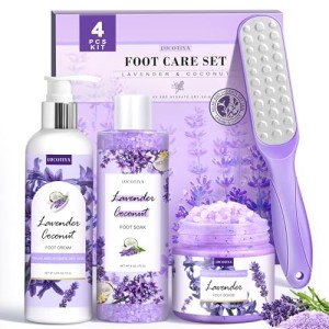 Lavender Foot Soak and Pedicure Kit