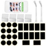 30-Piece Bike Tire Repair Patch Kit