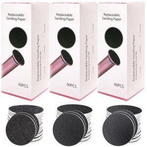 180PCS Self-Adhesive Foot File Replacement Pads