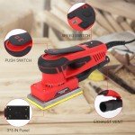 TROPOW 350W Brushless Sheet Sander with Sandpapers