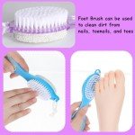 4-in-1 Foot Care Kit: Pumice & Brush Set