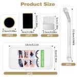 30-Piece Bike Tire Repair Patch Kit
