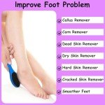 4-in-1 Foot Care Kit: Pumice & Brush Set