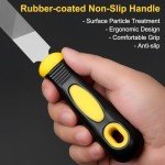 8-Inch Double Cut Flat Metal File with Handle