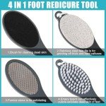 2-Pack 4-in-1 Foot File & Callus Remover