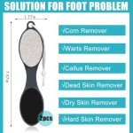 2-Pack 4-in-1 Foot File & Callus Remover