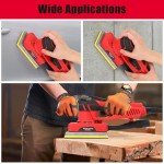 TROPOW 350W Brushless Sheet Sander with Sandpapers