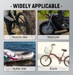 Bike Tire Repair Kit with 32 Patches & Tools