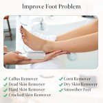 4-in-1 Foot Care Tool: Pumice Stone & File