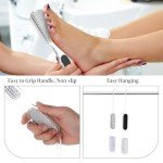 4-in-1 Foot Care Tool: Pumice Stone & File