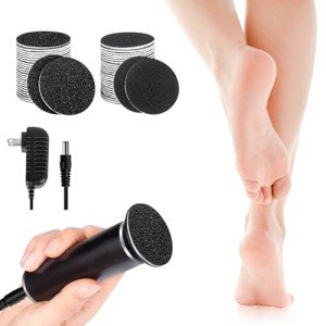 Electric Callus Remover with Speed Control & 60 Disks