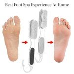 4-in-1 Foot Care Tool: Pumice Stone & File