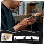 IWOWHERO Wooden File Grip Handles - 4 Piece Set