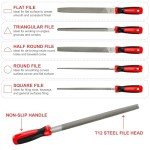 MAXPOWER 5-Piece Metal Hand File Set
