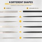 13-Piece Needle File Set with Tool Bag and Brush