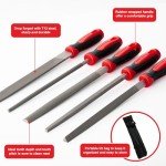 MAXPOWER 5-Piece Metal Hand File Set