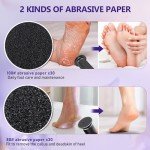 Electric Callus Remover with Speed Control & 60 Disks