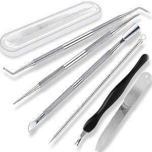 Ingrown Toenail File and Lifters Set - 6 Pieces