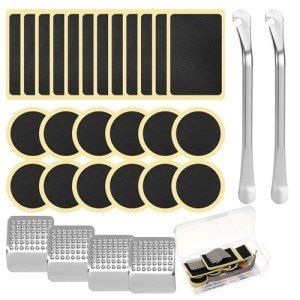 30 Pcs Bike Tire Repair Patch Kit