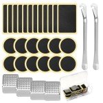 30 Pcs Bike Tire Repair Patch Kit
