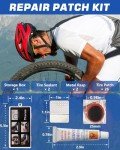 30-Piece Bike Tire Repair Kit with Patches