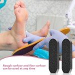 80 Pcs Stainless Steel Foot File Replacement Pads
