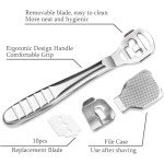 56-Piece Callus Shaver and Foot Care Set