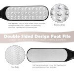 Stainless Steel Double-Sided Foot File and Scrubber