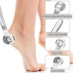 56-Piece Callus Shaver and Foot Care Set